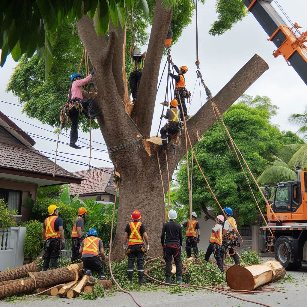Professional Large Tree Removal Services In Dracut Massachusetts